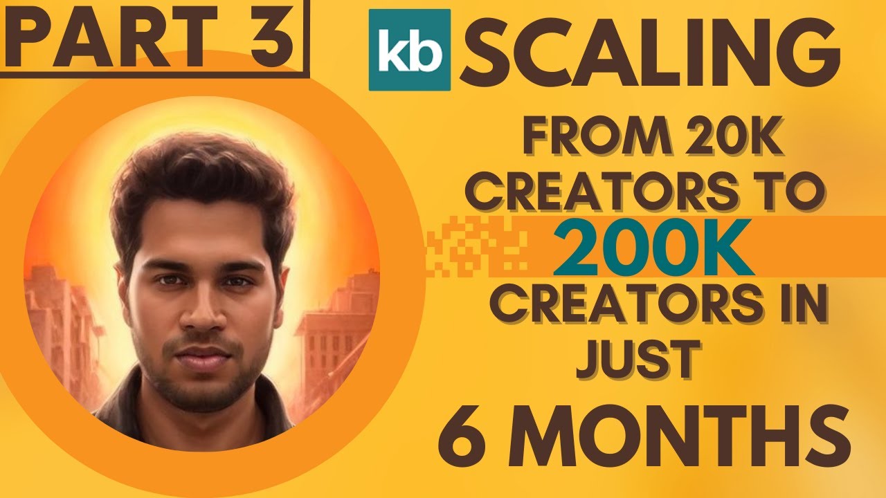 Part 3 - Scaling Creator Economy from 20K to 200K creators in just 6 months