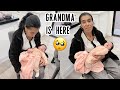 grandma is finally here!