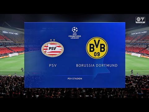 FIFA 23 - PSV vs Dortmund | UEFA Champions League 2023/2024 - PS5 Gameplay