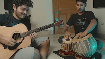'Mere Dholna Sun' last Sargam rendition on Guitar & Tabla | Bhool Bhulaiyaa