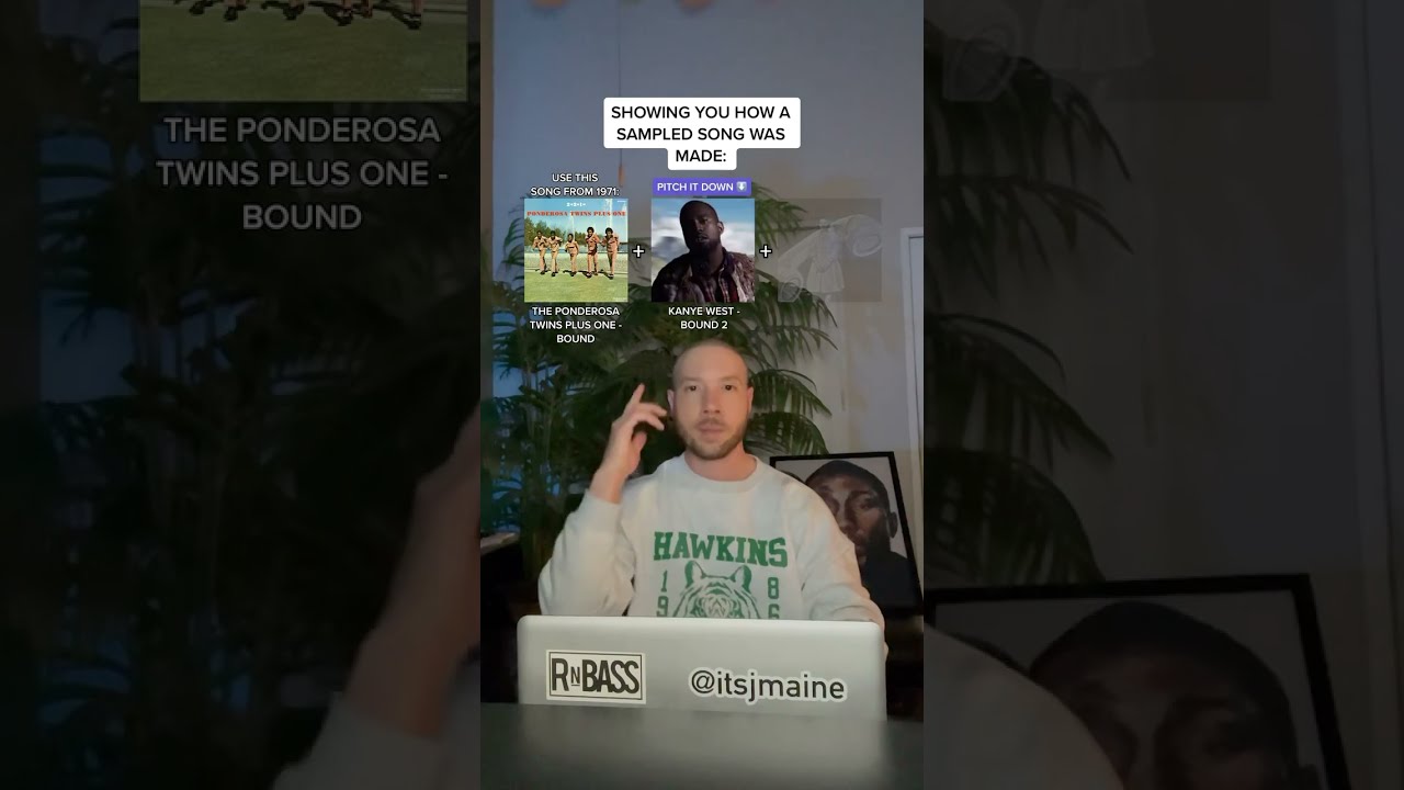 Showing You How A Sampled Song Was Made Kanye West Bound 2 Shorts Kanyewest Sample
