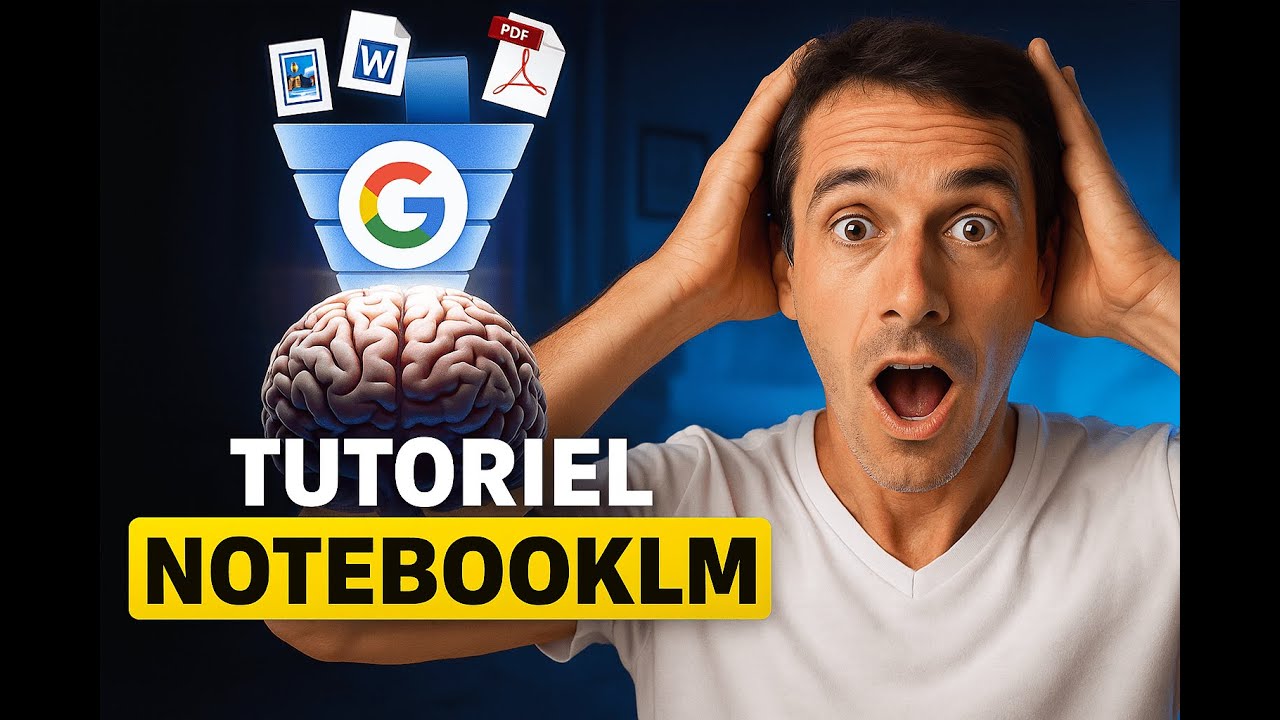 NotebookLM : cette IA est INDISPENSABLE — Tuto Complet