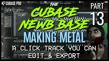 Cubase - How to Create a Click Track You Can Export
