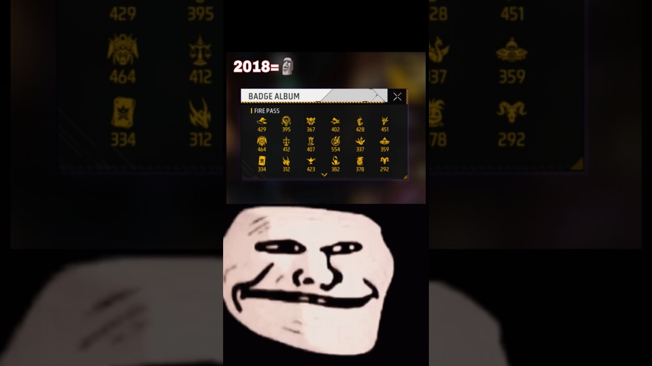 Old Elite Pass 2019 || rare Elite Pass || old Is gold free fire Elite Pass