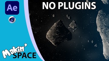 Creating a 3D Asteroid Belt in After Effects