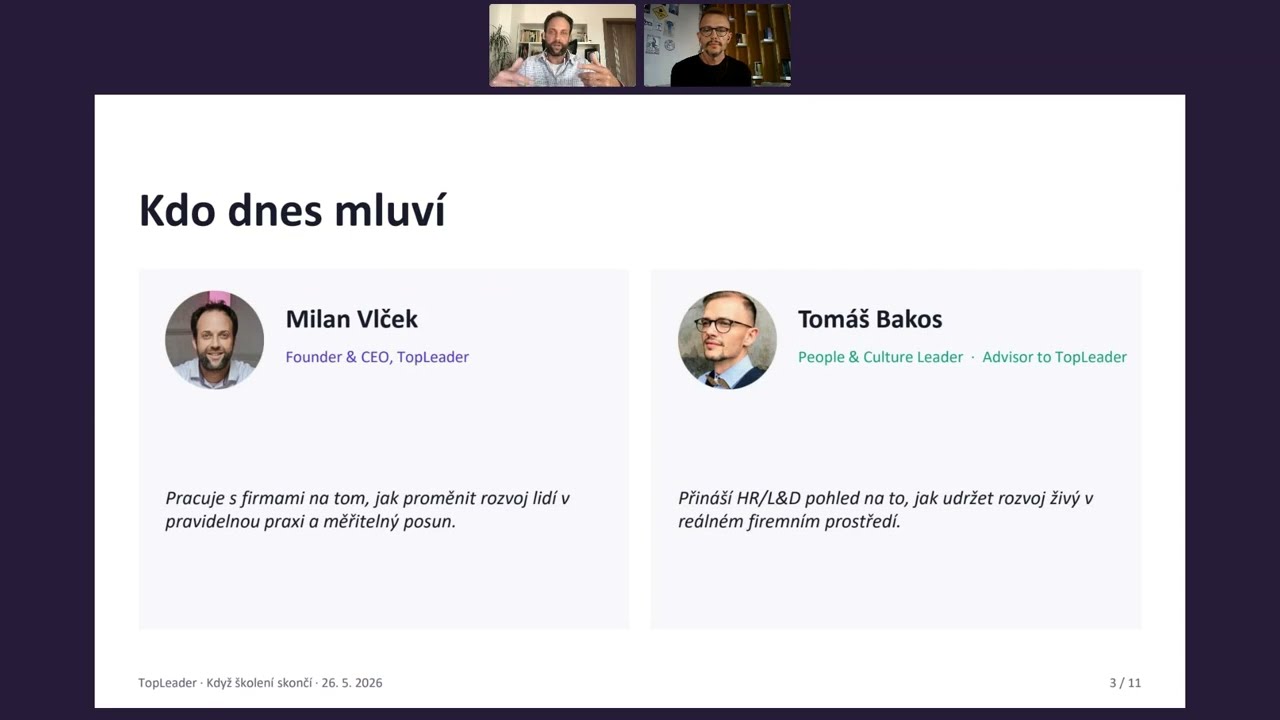 Proč rozvoj leadershipu nedrží | TopLeader
