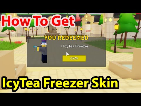 Roblox How To Get Icytea Freezer Skin New Code In Tower Defense