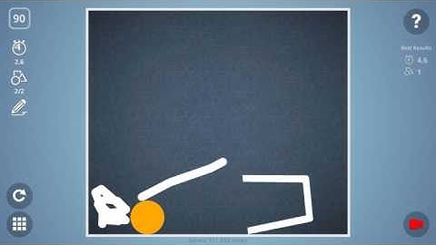 Check out how I solved level 90 in Brain It On! #BrainItOn