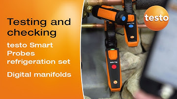 Refrigeration Systems - testo Smart Probes and the  digital manifolds  | Be sure. Testo