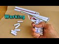 That DIY Gun Shoots Paper Bullets - Craft Toy Tutorial