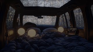 Urban Rainfall Retreat: Tranquil Escapes Amidst Nature's Symphony | VanLife Style | ASMR