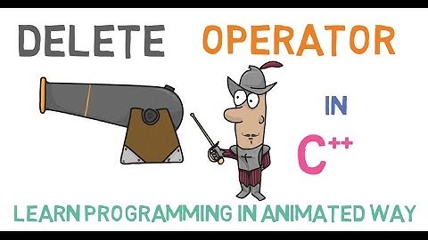 delete operator in C++ - 48