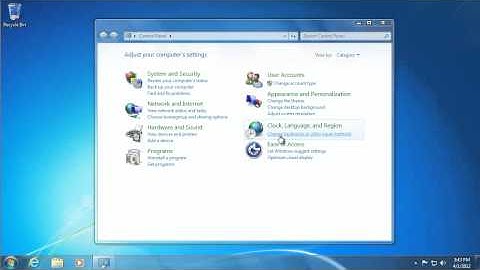 Changing the System Locale in Windows 7