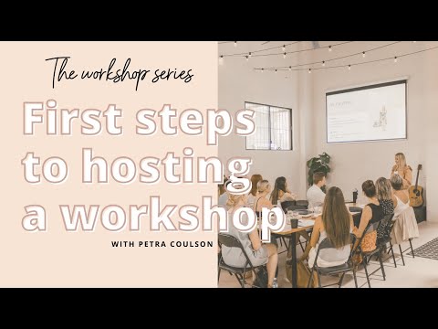 Video: How to Hold a Workshop