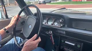1975 BMW 1502 driving