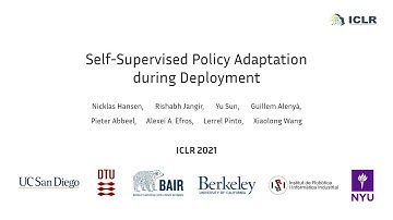 Self-Supervised Policy Adaptation during Deployment