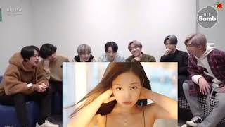 BTS - reaction - Blacpink - love to hate me - mv unofficial #kpop