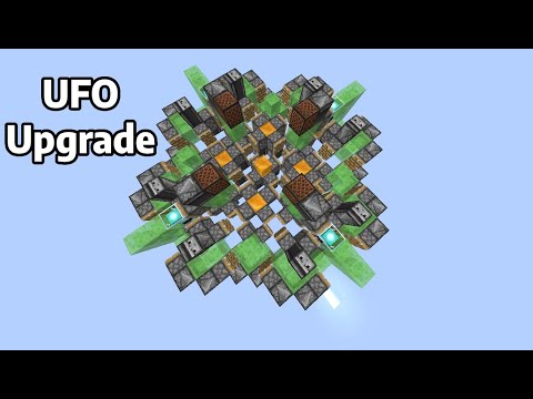 Minecraft 4 Way Flying Machine Upgrade - YouTube