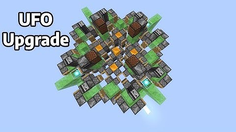 Minecraft 4 Way Flying Machine Upgrade
