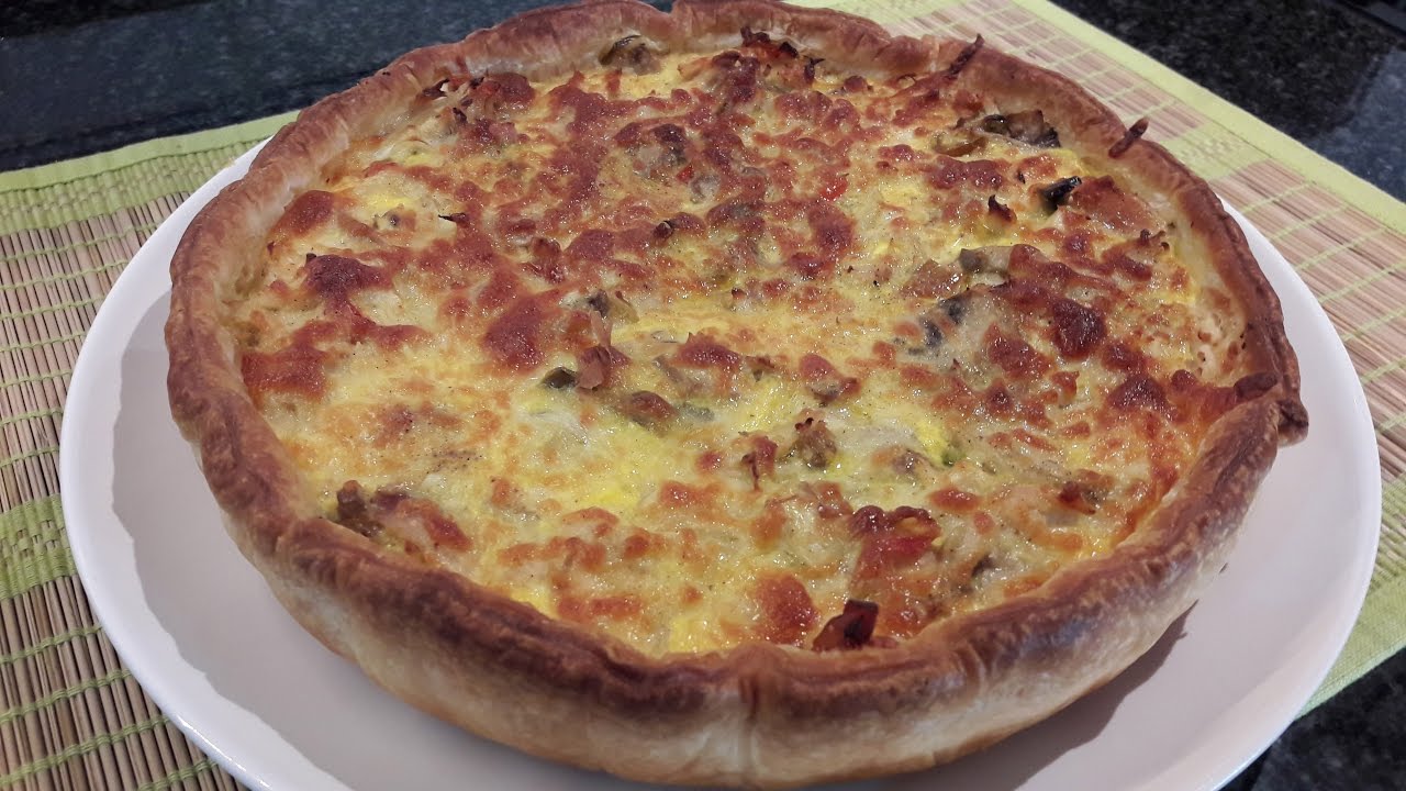 Como fazer quiche de frango? [receita]