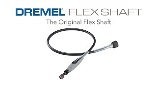 Dremel Flex Shaft Rotary Tool Attachment with Comfort Grip and 36” Long  Cable - Engraver, Polisher, and Mini Sander- Ideal for Detail Metal  Engraving, Wood Carving, and Jewelry Polishing , 225-02 , Grey