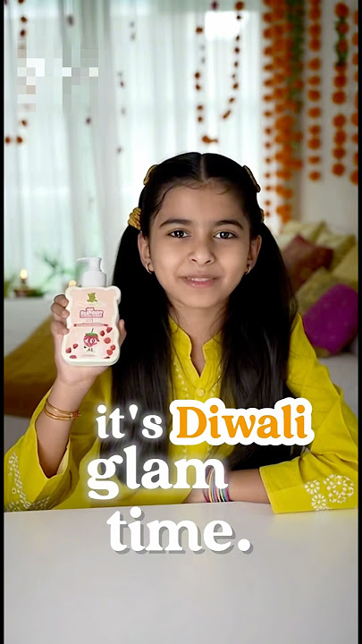 Diwali skincare Glow  #diwalivibes #skincare #kidinfluencer #Shorts #BabyLotion ShuShu Babies