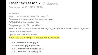 Lesson 2 Word 2019 Domain 2