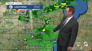 Showers possible Tuesday