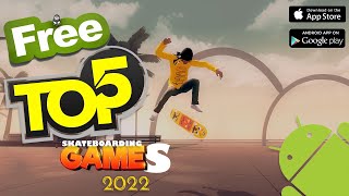 Top 5 Free best Skateboarding Games for Android or ios 2022 - Offline screenshot 1