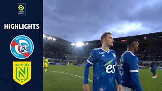 RC STRASBOURG ALSACE - FC NANTES (1 - 0) - Highlights - (RCSA - FCN) / 2021-2022