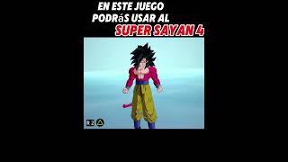 Goku en Super Sayan 4 en videojuegos #BernakGames #DragonBallsparkingzero #sparkingzero