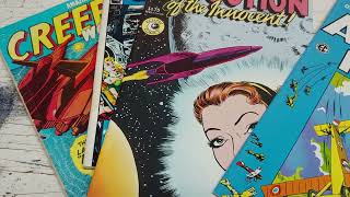 EP 164 Tales From The Crypt etc. EC Horror & Sci fi By Ray Bradbury etc. PB reprints of the 60s.