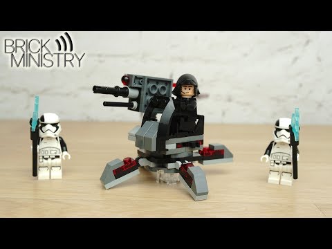[Обзор] LEGO 75197 Star Wars ● Боевой набор Первого Ордена