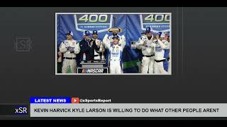 Kevin Harvick Kyle Larson Is Willing To Do What Other People Arent