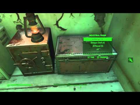 Fallout 4 Red Chest At The Bottom Of Lake Cochituate Youtube