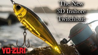 Leurre Yo Zuri 3D Inshore Twitchbait 110SS – Coule Lentement – Mer – R1348-C4