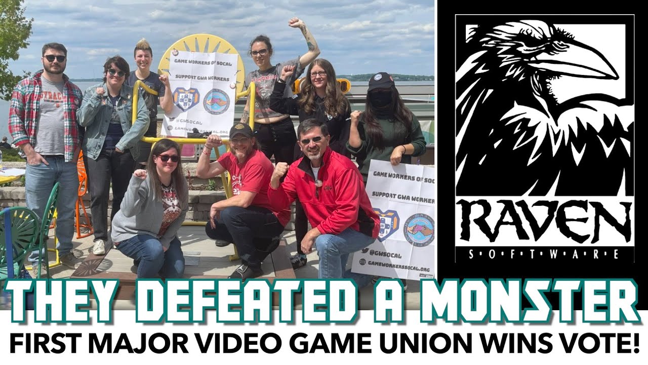 First MAJOR Video Game Union Wins Vote!