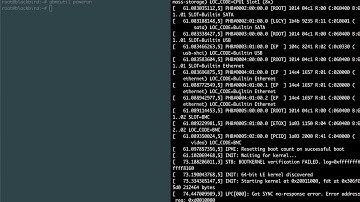 Booting up Raptor Computing Systems Blackbird (IBM Power9) running Fedora Linux 32 ppc64le (rawhide)