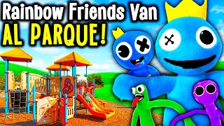 Rainbow Friends Peluche: Blue Va Al Parque!