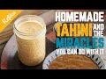 How to Make Tahini at Home | Healthy Alternative Recipes to Nutella, Cheese, Salad Dressing & Dip