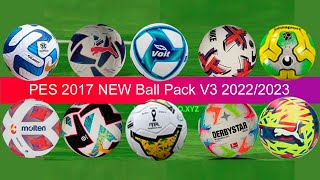 PES 2017 NEW BALLPACK UPDATE 2023 - PES 2017 Gaming WitH TR