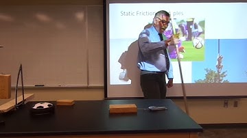 Static Friction Force Intro