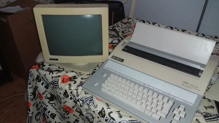 Boomhauer Talking about Smith&Corona Pwp-3800 Office System Electronic Typewriter.