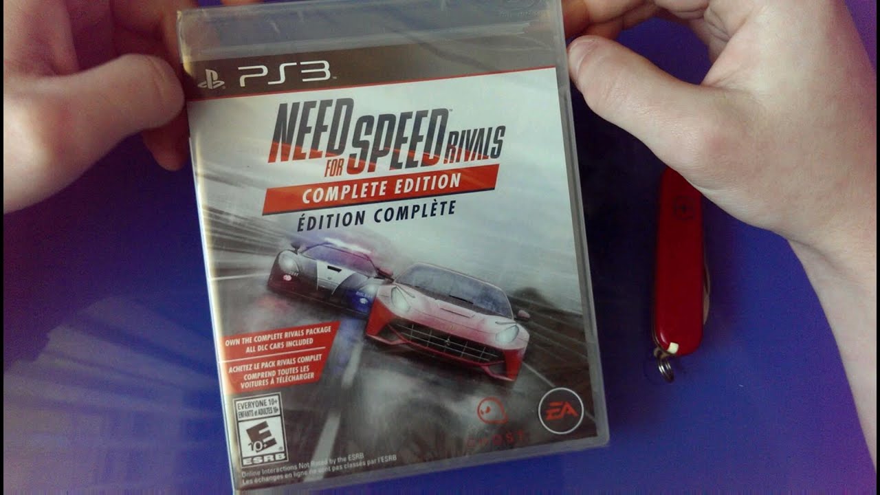 Need for Speed: Rivals Complete Edition Unboxing (PS3) 