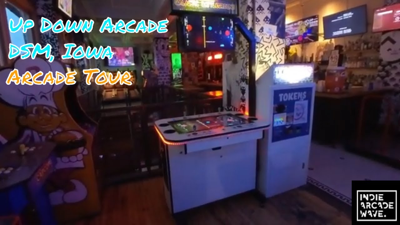 Up Down Des Moines Arcade Tour - YouTube
