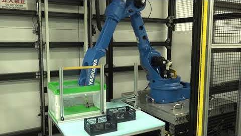 Bin picking path planning Relocation to center | KEYENCE RB Series 3D VGR