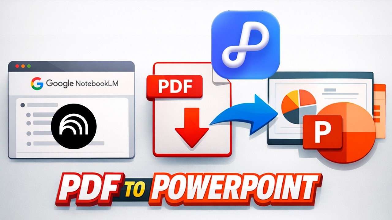 How to Convert NotebookLM Slide Deck PDF to Editable PowerPoint File ...