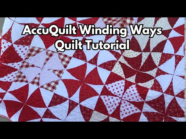 AccuQuilt Go! Fabric Cutting Dies-Winding Ways