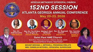 152nd Session of the Atlanta North Georgia Annual Conference Worship Live