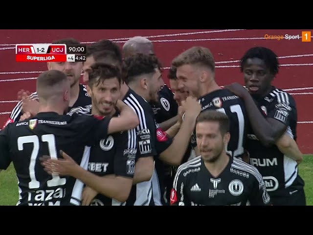 FC Hermannstadt 1-2 FC Universitatea Cluj Napoca :: Resumos :: Videos 
